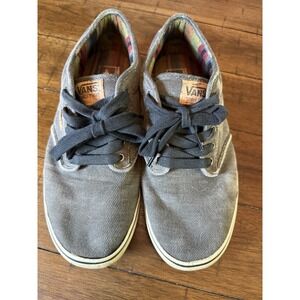 Vans Ultracush Men's Size 10.5 Gray Twill Sneakers